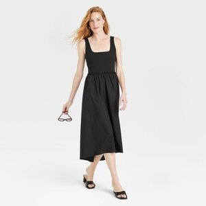 A New Day Women's Asymmetrical Midi Ballet Dress